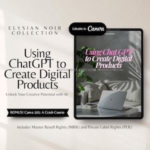 using chatgpt to create digital product ebook with master resell right and private label rights mrr plr chat gpt how to sell digital product