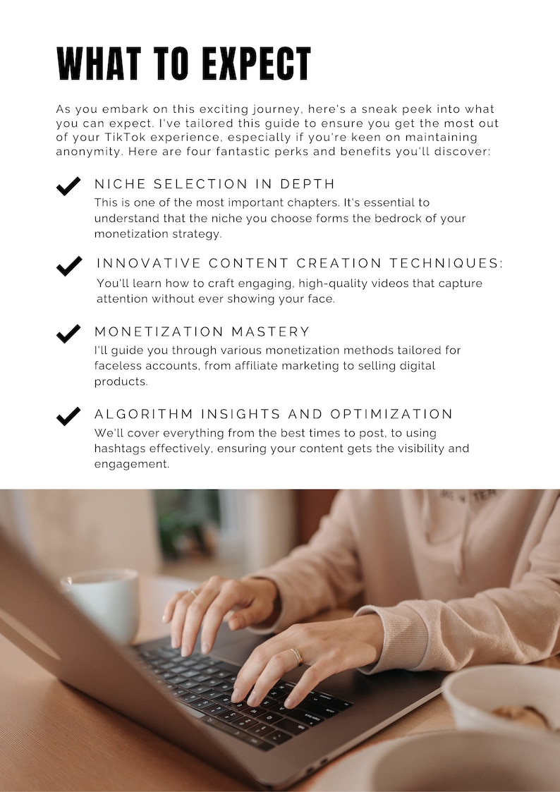TikTok Marketing Guide w Master Resell Rights MRR and Private Label Rights PLR TikTok Guide Faceless Digital Marketing Simply Passive Income image 5