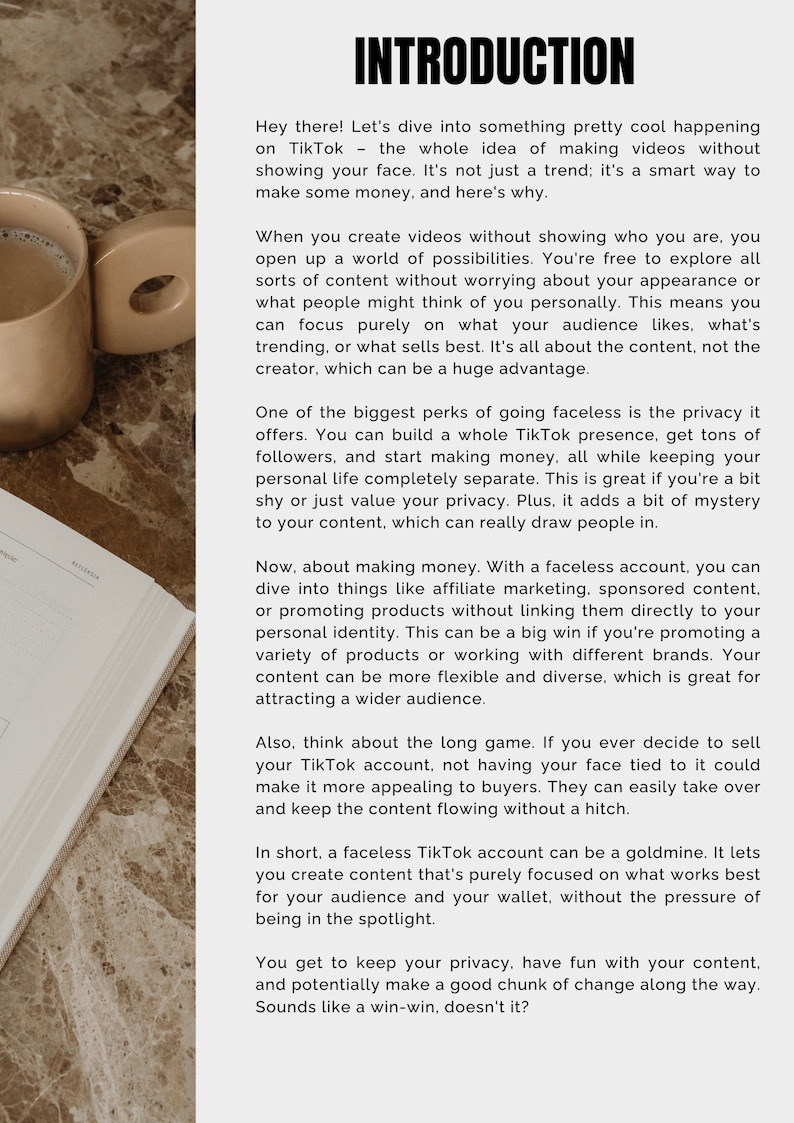 TikTok Marketing Guide w Master Resell Rights MRR and Private Label Rights PLR TikTok Guide Faceless Digital Marketing Simply Passive Income image 6