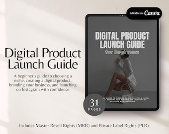 Digital Marketing Lead Magnet Template Digital Product Guide MRR PLR License Faceless Business eBook DFY Products plr eBook Business Guide