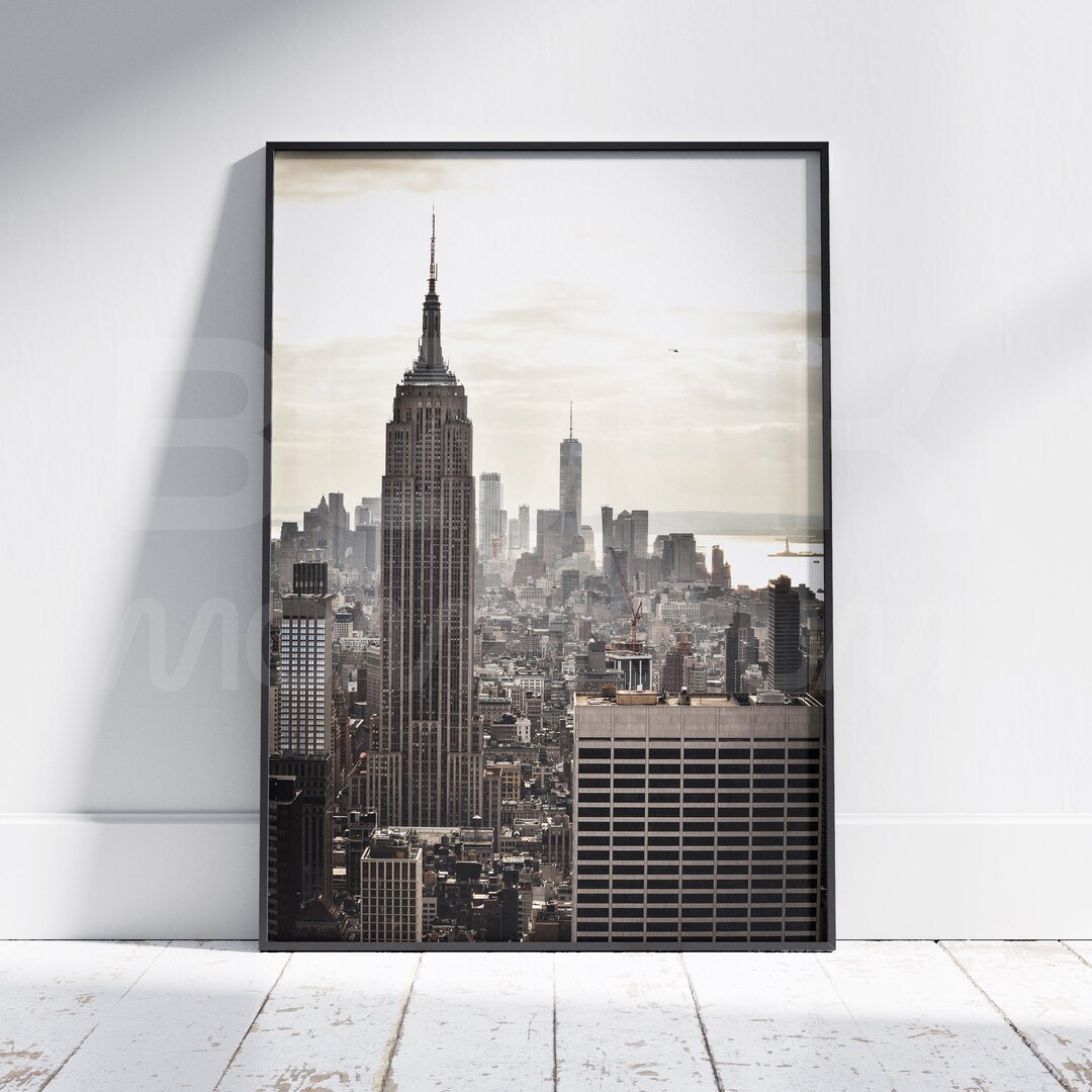 NYC Skyline New York City Wall Art NYC Travel Picture Online Print ...