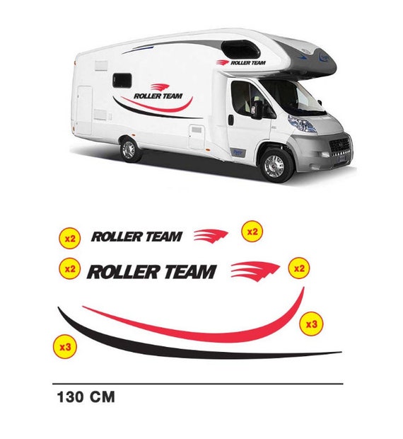 Roller Team Stickers