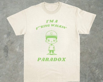 Tyler the Creator "Paradox" Unisex T Shirt | Funny, Gift for him her, Rapper, Trendy Music Fan Lyric, Vintage Artist, 90s