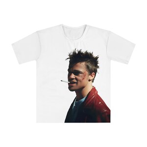 Fight Club, Tyler Durden Unisex T Shirt Funny Gift, Gift for him her, Movie, Trendy Bootleg Shirt, Music Fan Lyric, 90s, lil rapper image 2