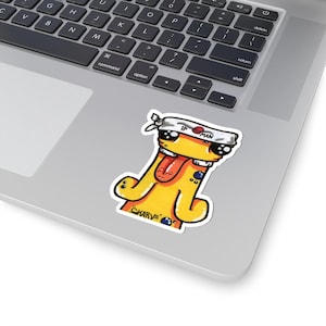 Kiss-Cut Stickers - Ip Man Skarv, Original Character by Skarv37Studio, Funny Sticker, Graffiti Inspired, Sticker Pack, Laptop Decals, Vinyl