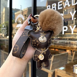 Luxury Bear Keychain, Teddy bag charm