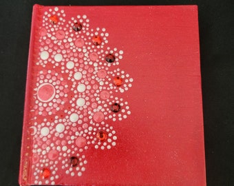 Notebook - hand painted cover