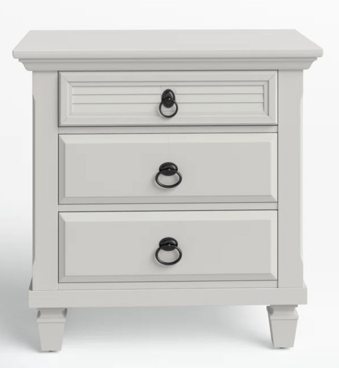 Onyx Nightstand, Solid Wood Nightstands, Rustic Farmhouse Nightstand