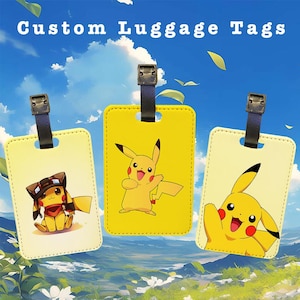 Cool Luggage Tag Travel Holidays Suitcase Vacation Accessory - Electric Tags