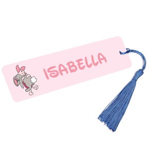 Personalized Durable Metal Bookmark for Readers & Bookworms Book Mark - Cute Winnie the Pooh Piglet and Eeyore