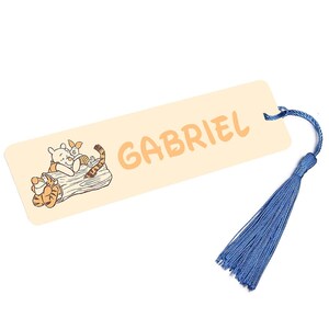 Personalized Durable Metal Bookmark for Readers & Bookworms Book Mark - Winnie the Pooh Tigger Eeyore