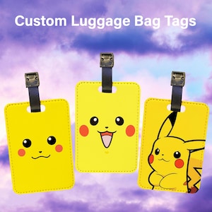 Cool Luggage Tag Travel Holidays Suitcase Vacation Accessory - Electric Yellow Tags