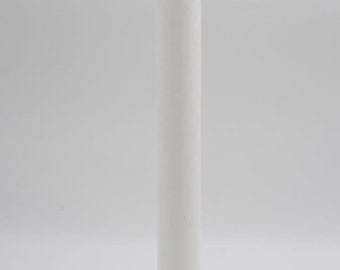 Baptism candle blanks with wooden insert 400/40 mm