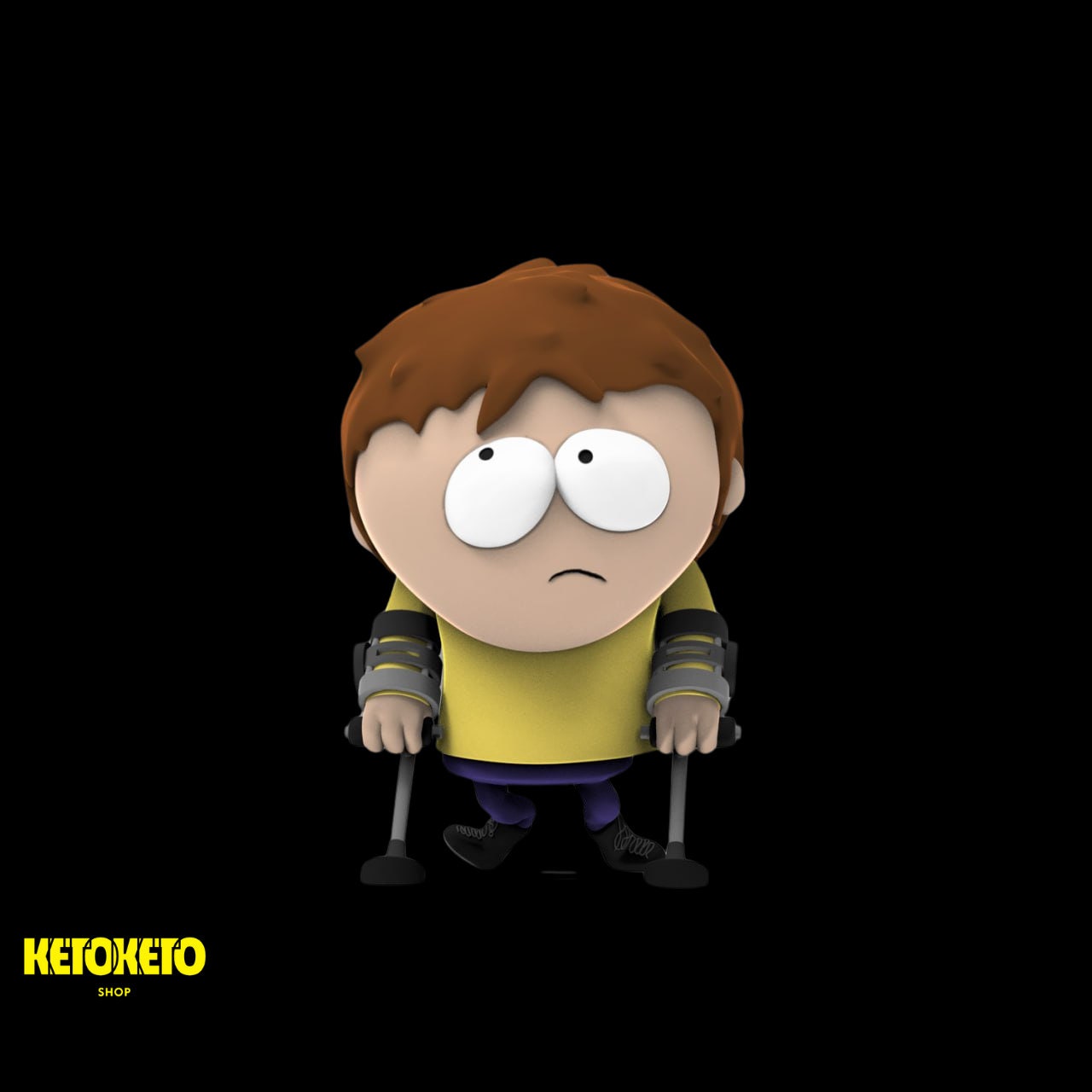 サウスパーク　キッドロボット　ジミー　ティミー Amazon.com: South Park Jimmy Zipper Pull / Keychain Series 2