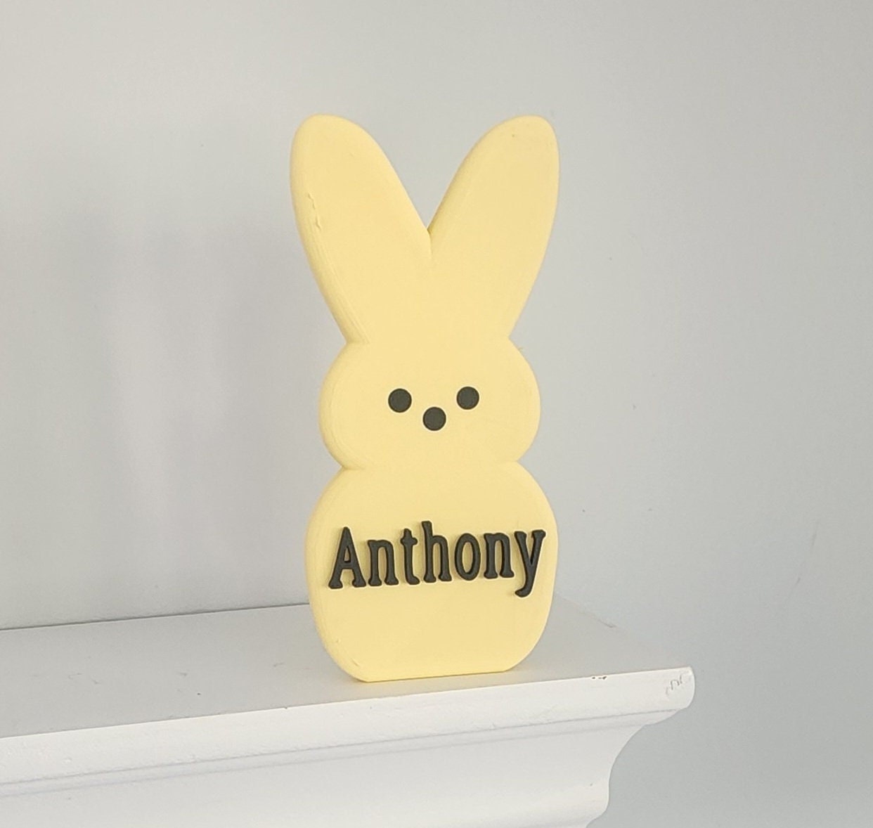 Custom 3D Printed Easter Peeps - Personalized and Freestanding, Perfect for Easter Basket & Decor