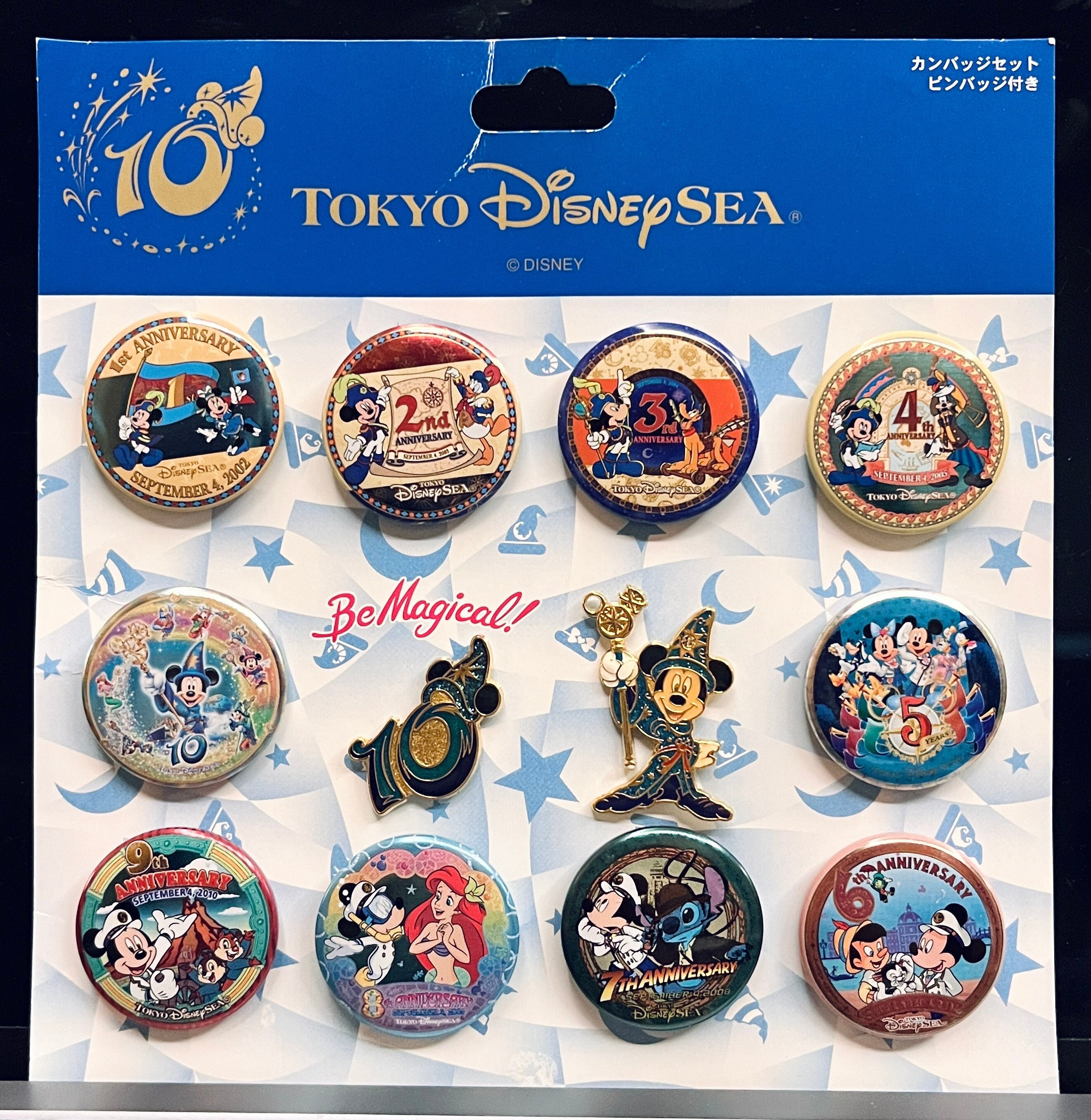 【新品】1周年&10th Anniversary PINS COLLECTION New] 1st Anniversary & 10th Anniversary PINS COLLECTION | eBay