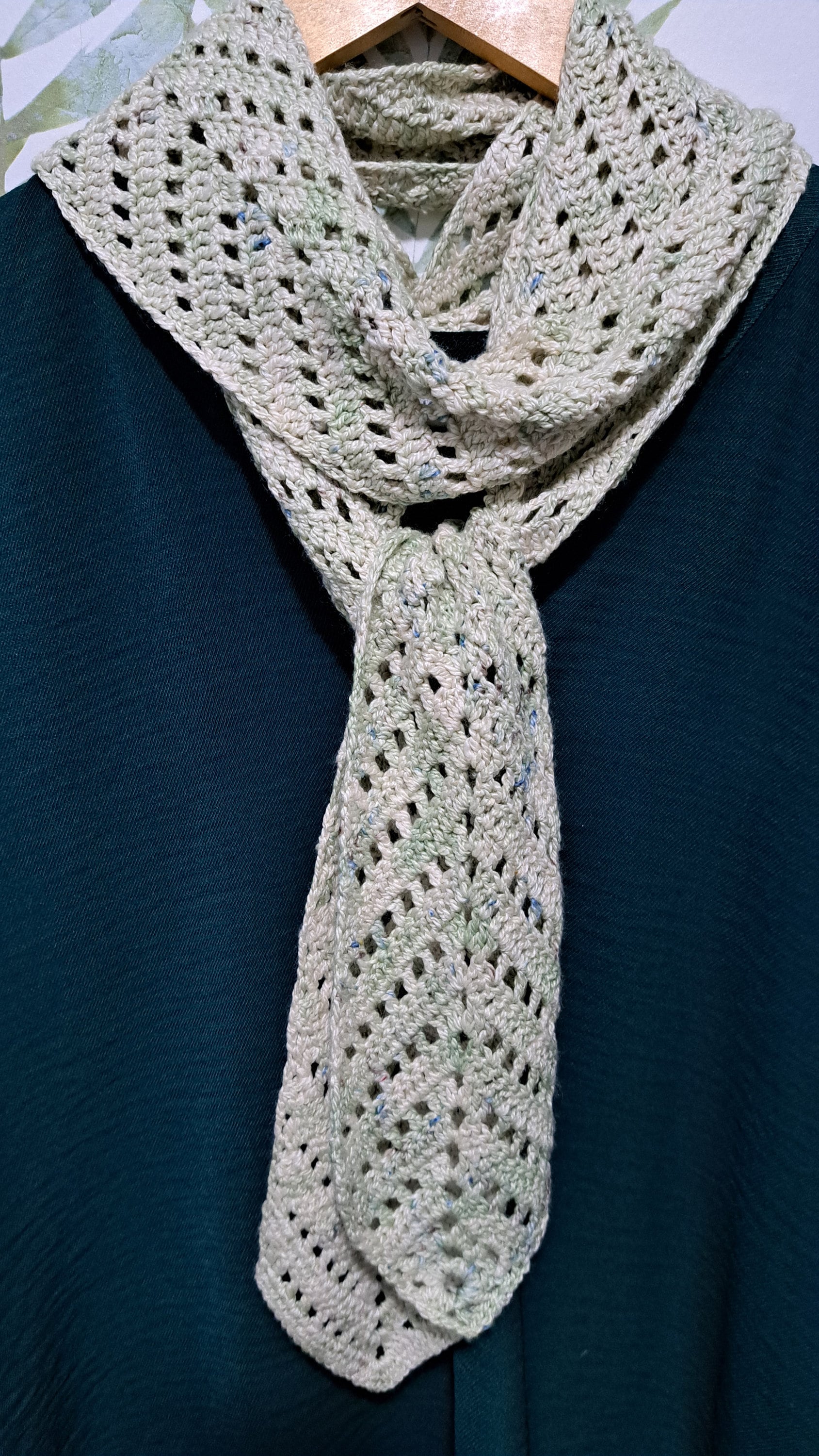 Crochet Scarf Video Tutorial With Chart Women Scarf Pattern Crochet ...