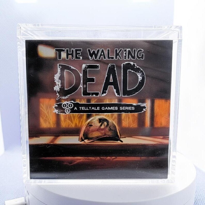 The Walking Dead Telltale Clementine and Lee 3D Diorama, Personalised ...