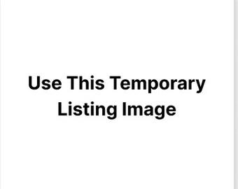 Può includere: Immagine segnaposto per un elenco di prodotti. Il testo "Use This Temporary Listing Image" è visualizzato in nero su sfondo bianco.