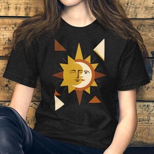 Retro Sun & Moon Harmony Tee | Unisex