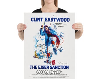 The Eiger Sanction Movie Poster by Frank Mccarthy, 1975