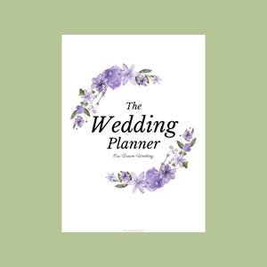 Wedding Planner Lavender and Mint