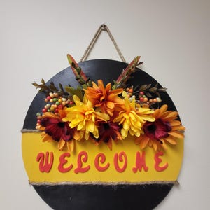 welcome sign