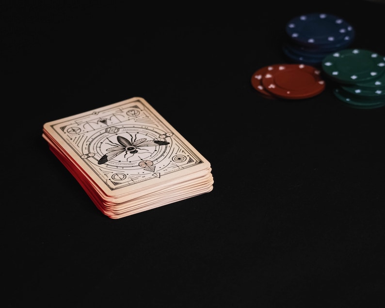 Playing Card Insect Vintage Biology Playing Cards: Luxury Poker Deck With Insect Art - Etsy
