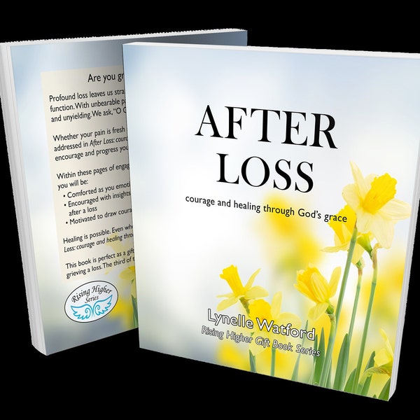 After Loss Gift Booklet for Sympathy and Encouragement | Multi-page Square Greeting Card