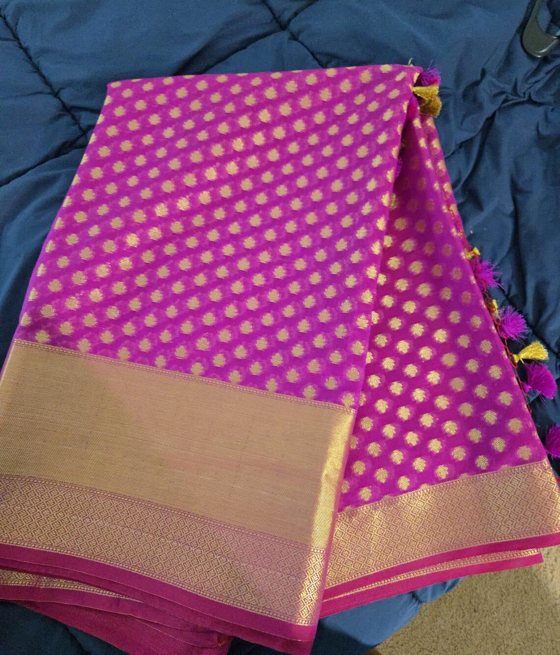 Dewan Pink Woven Banarasi Brocade All Season Saree main image 1