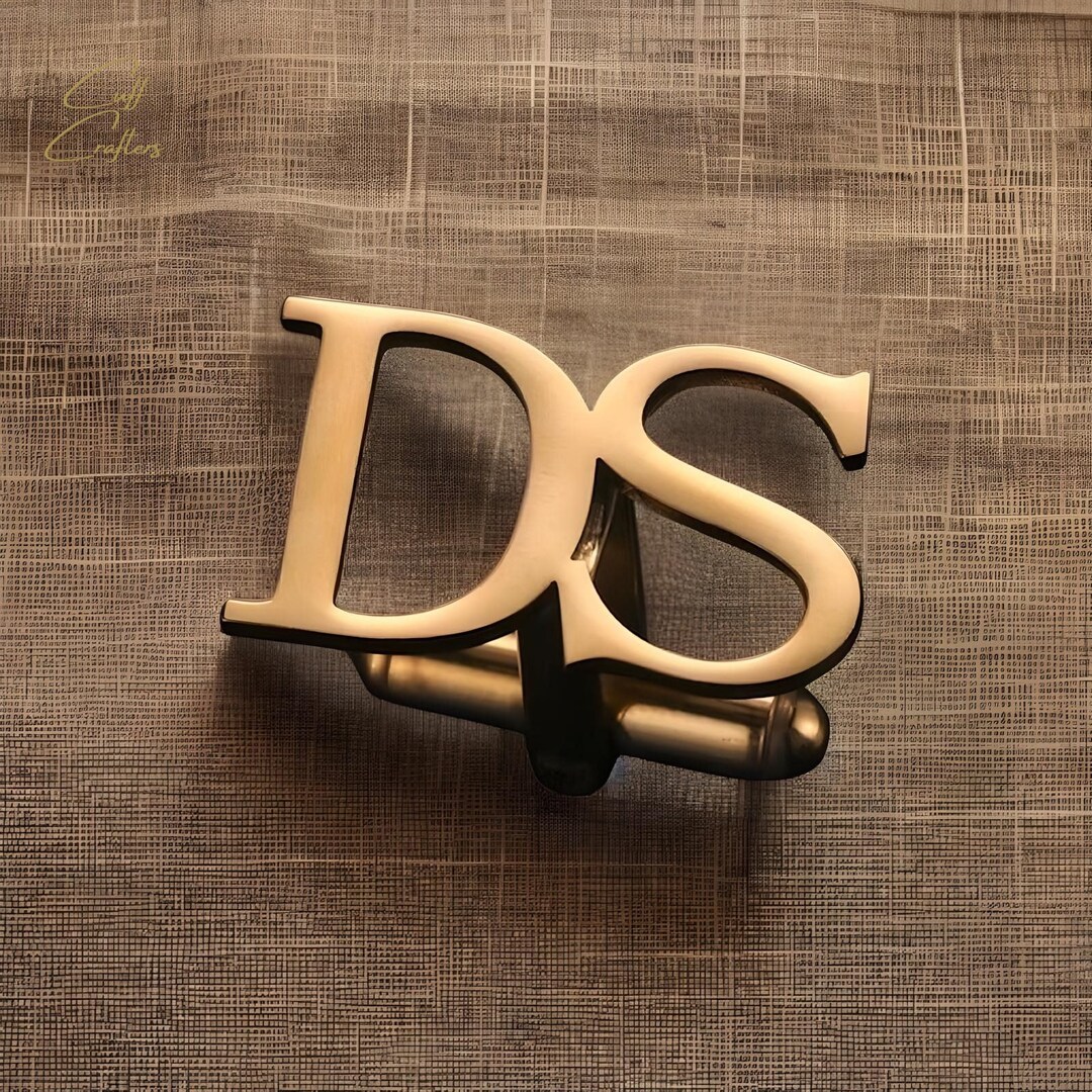 Custom Cufflinks, Initial Cuff Links, Groomsmen Gifts, Groom Wedding