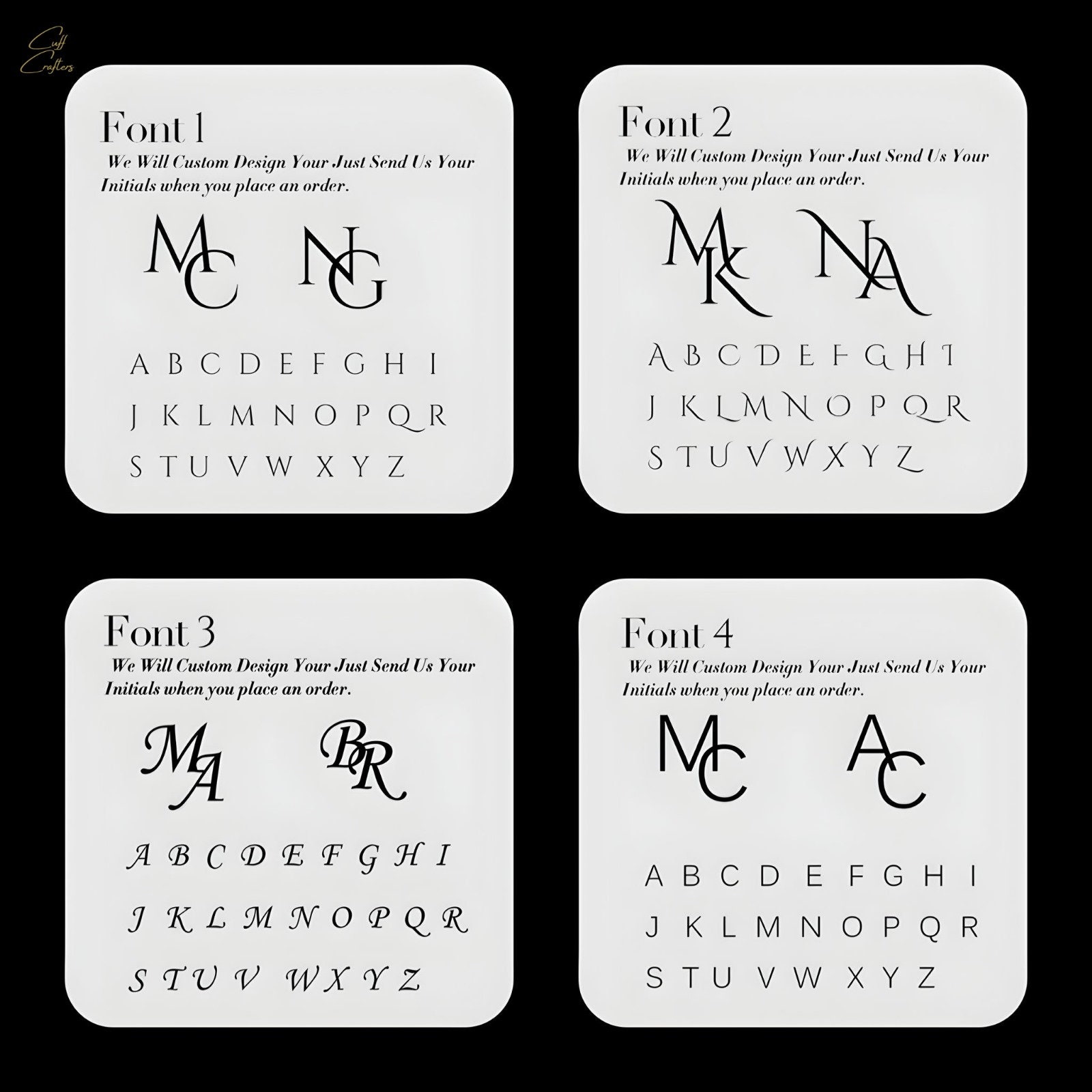 Custom Cufflinks, Initial Cuff Links, Groomsmen Gifts, Groom Wedding