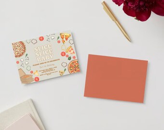 Pizza Birthday Invitation