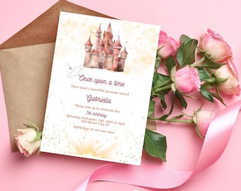 Princess Birthday Invitation