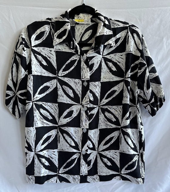 1990s Traffic Jam Button Up - image 1