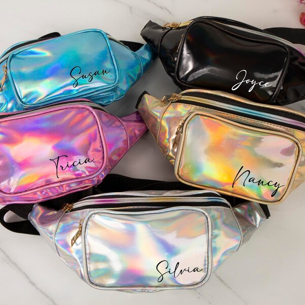 Junggesellinnenabschied Fanny.Custom Fanny Packs. Personalisierte Bauchtasche