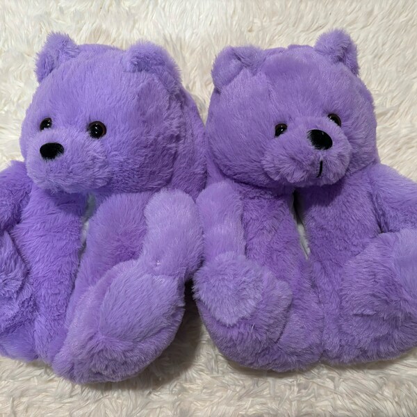 teddy bear slippers