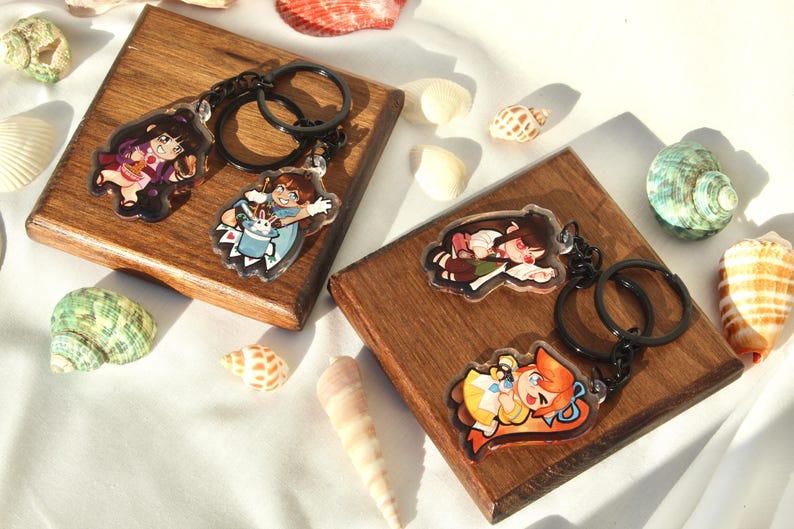 Ace Attorney Weird Girl Keychains - Etsy