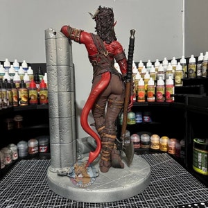 Karlach Baldur's Gate 3 diorama figure 8k action figure in resin image 6