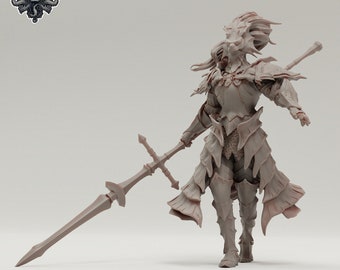 Dragon Knight - Elden ring malenia figure resin 8k boss