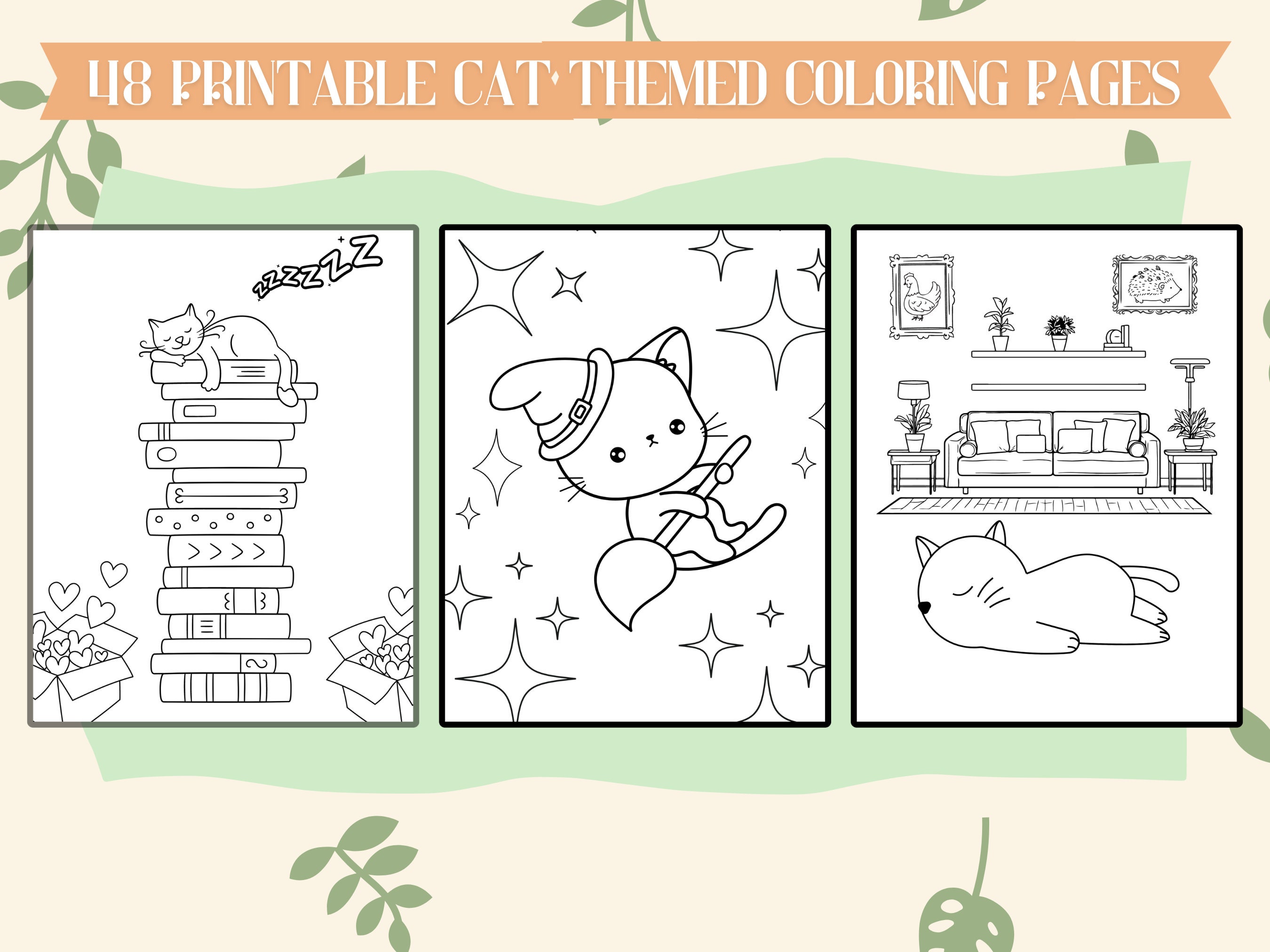 48 Purrfect Printable Cat Coloring Book Pages Printable Coloring Pages