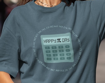 Pi Day shirt wiskunde T-shirt met korte mouwen wiskunde grap leraar cadeau shirt leraar grappig cadeau tee nerd shirt wiskunde leraar leven tee STEM tshirt E