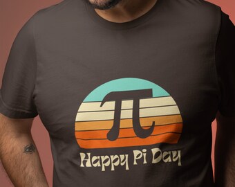 Pi Day shirt wiskunde T-shirt met korte mouwen wiskunde grap leraar cadeau shirt leraar grappig cadeau tee nerd shirt wiskunde leraar leven tee STEM tshirt G
