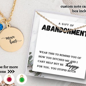 Farewell Gift, Funny Goodbye Gifts, Best Friend Moving Gift, Retirement Gift, Goodbye Jewelry, Moving Away Gift Funny Gift