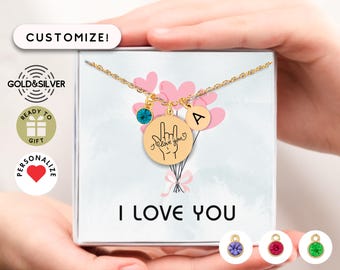 ASL I Love You Necklace,  Sign Language Gesture Pendant, Symbolic Communication, Hand Gesture Pendant, Sign Language Jewelry, Deaf Awareness