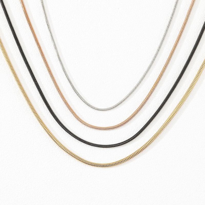 Snake Evolution Chain 0.9mm Snake Chain - Etsy UK