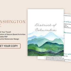 Washington DC Travel Checklist