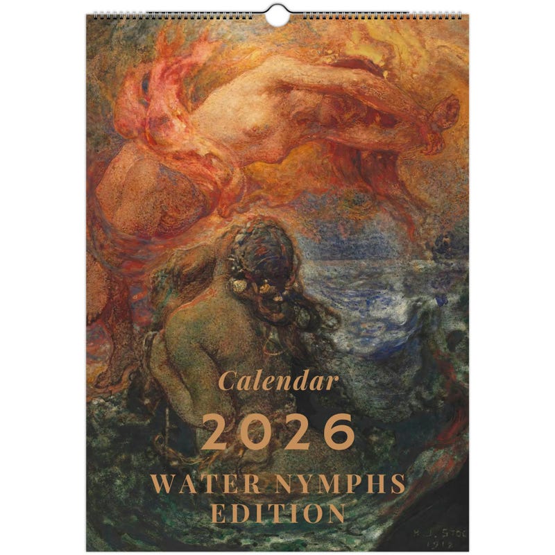 Calendar Sirens Etsy