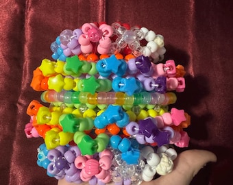 rainbow kandi cuff!