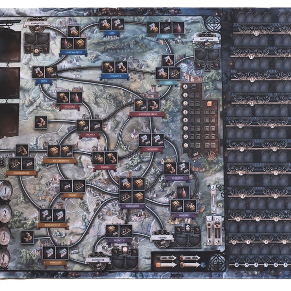 Brass: Birmingham Upgrade Playmat